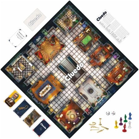 Hasbro Gaming - Cluedo Kutu Oyunu Klasik F6420
