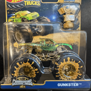 Hot Wheels Monster Trucks Trophy Champions Jdv96-jdv99 Gunkster