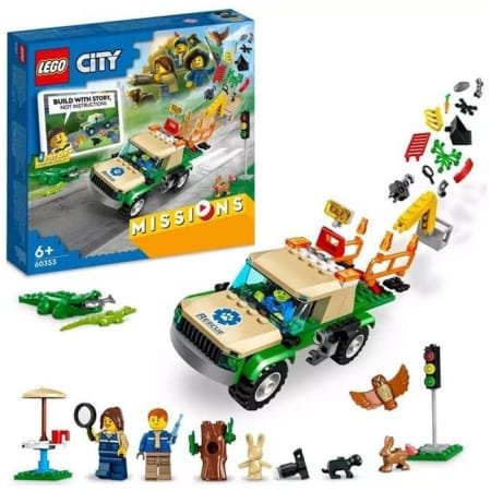 LEGO - City Vahşi Hayvan Kurtarma Görevleri 60353