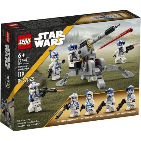 LEGO - Star Wars 501. Klon Trooperlar Savaş Paketi 75345