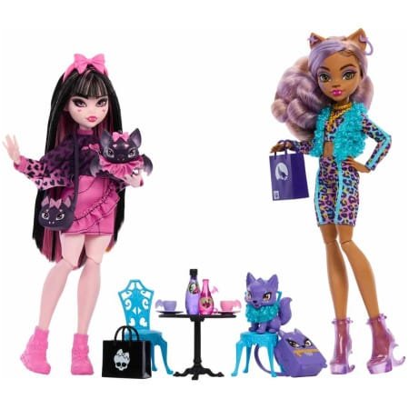 Monster High Ürpertastik Dostlar Bebekleri 2'li Paket HNP96