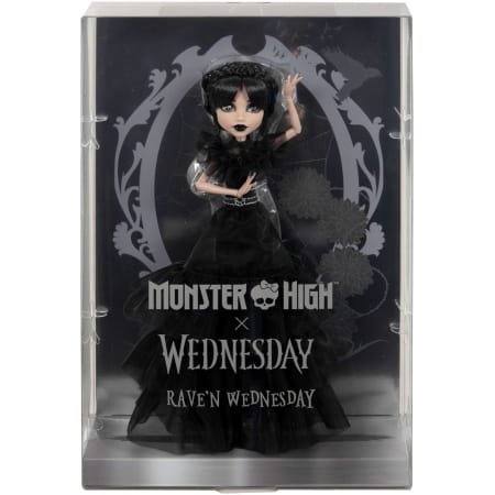 Monster High Wednesday Balo Elbiseli Bebek HXJ03