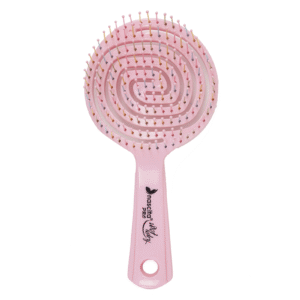 Nascita 3D Flexi Kontrol Açma Tarama Saç Fırçası Pembe