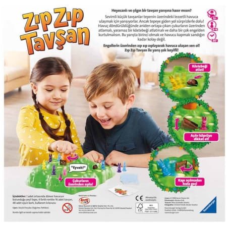 Ravensburger - Zıp Zıp Tavşan Yeni