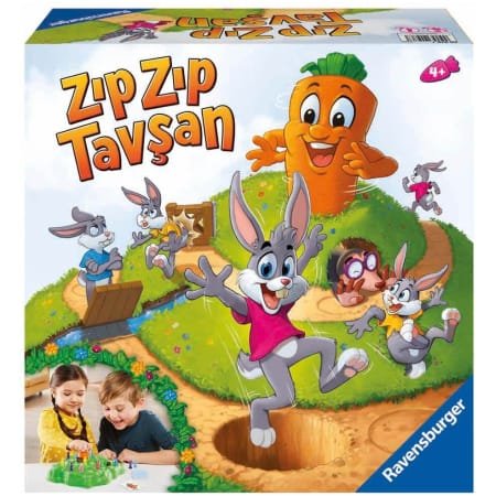 Ravensburger - Zıp Zıp Tavşan Yeni