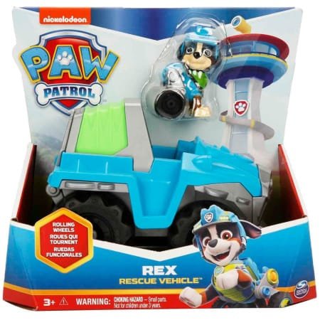 SPINMASTER - PAW PATROL KURTARMA ARAÇLARI #6052310 - REX