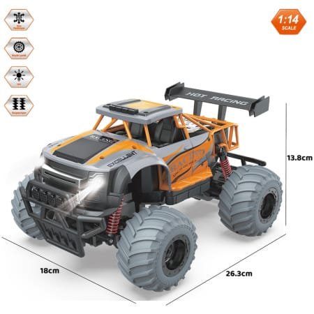 Vardem - Uzaktan Kumandalı Full Fonksiyon 1:14 Şarjlı 2.4G Off-Road Araba YD898-MT1861