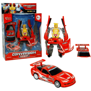 Vardem Oyuncak Kutulu Dönüşebilen Robot Ast