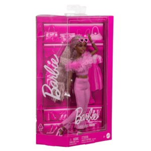 Barbie Deluxe Style Bebekler Kahverengi Örgü Saçlı HYV24 - HYV28