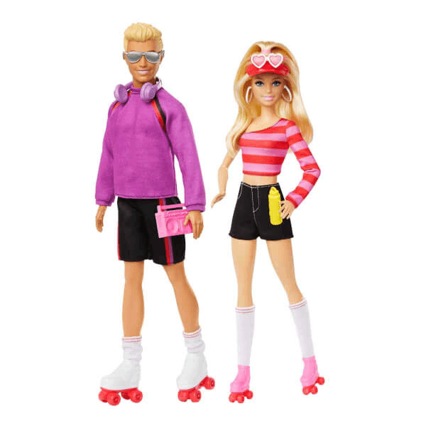 Barbie Ken 65. Yıl 2'li Parti Bebekler HXK90 - Görsel 2