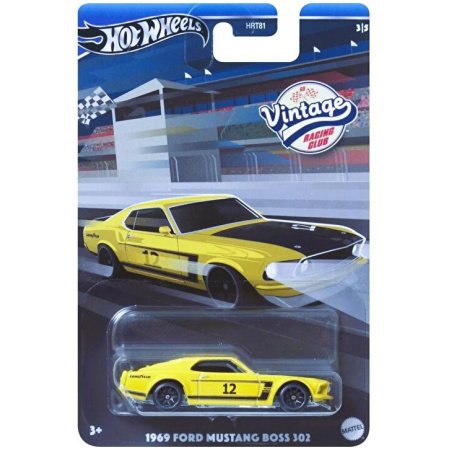 Hot Wheels Vintage Temalı Arabalar Hrt81 1969 Ford Mustang Boss 302